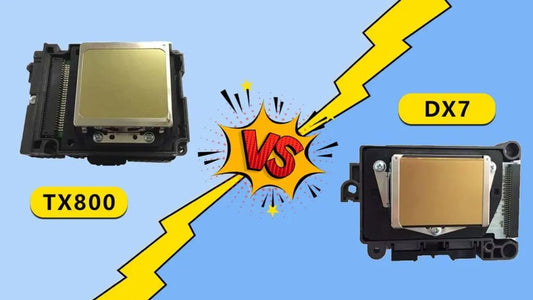 Choosing the Right Print Head for Your UV Printer: DX7 vs. TX800