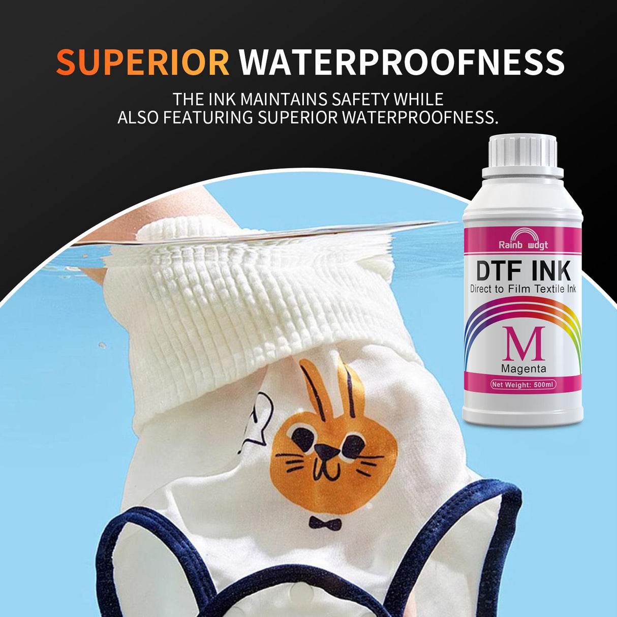 Kit d'encres de séchage DTF Rainbowdgt