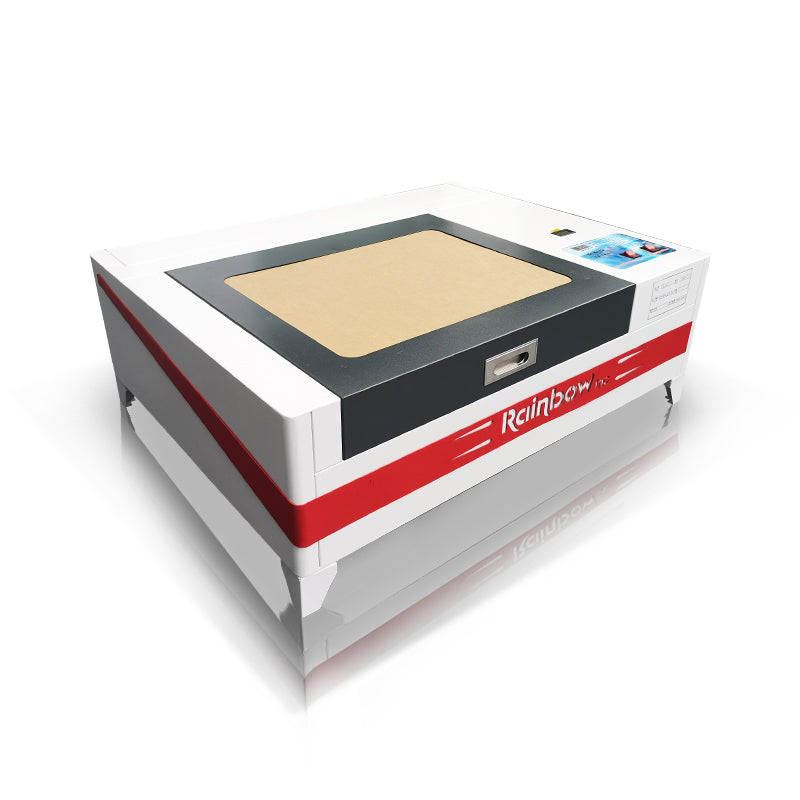 RBL-4040 co₂ laser engraving machine featuring Ruida control, USB offline mode, and water-cooled design