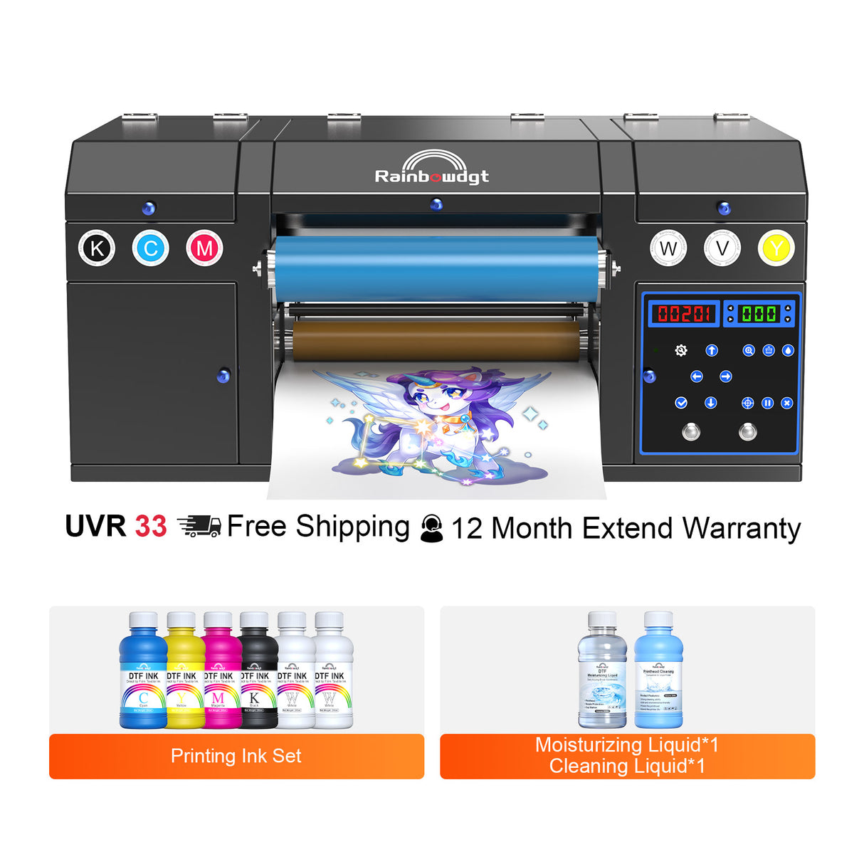 UVR-33 UV DTF Printer