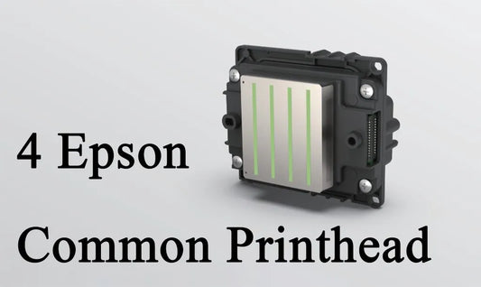 4 common Epson printheads in UV printers