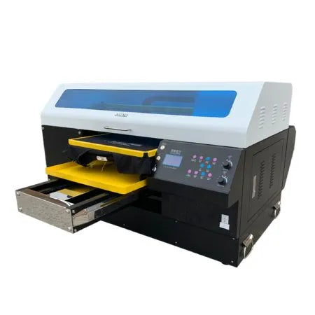 How to print a customized t-shirt with DTG A2 size t-shirt printer?