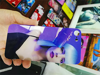 How to print your own photo on your phone case by phone case printing machine?
