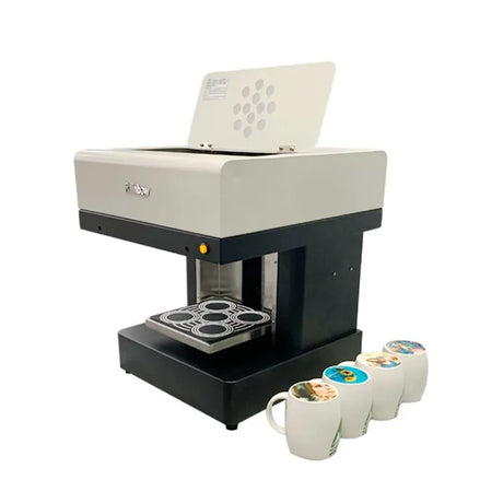 How to print image by latte art coffee printer?