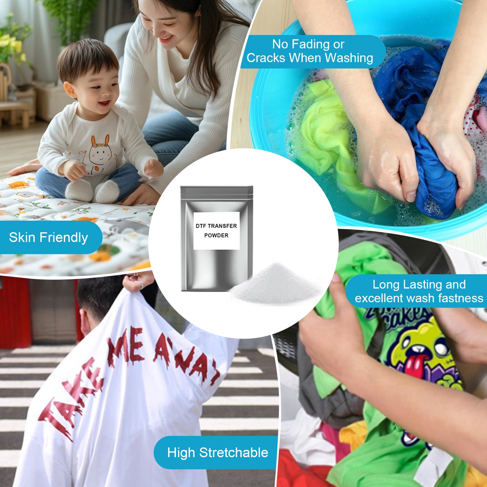 Rainbowdgt Direct to Transfer Film Powder