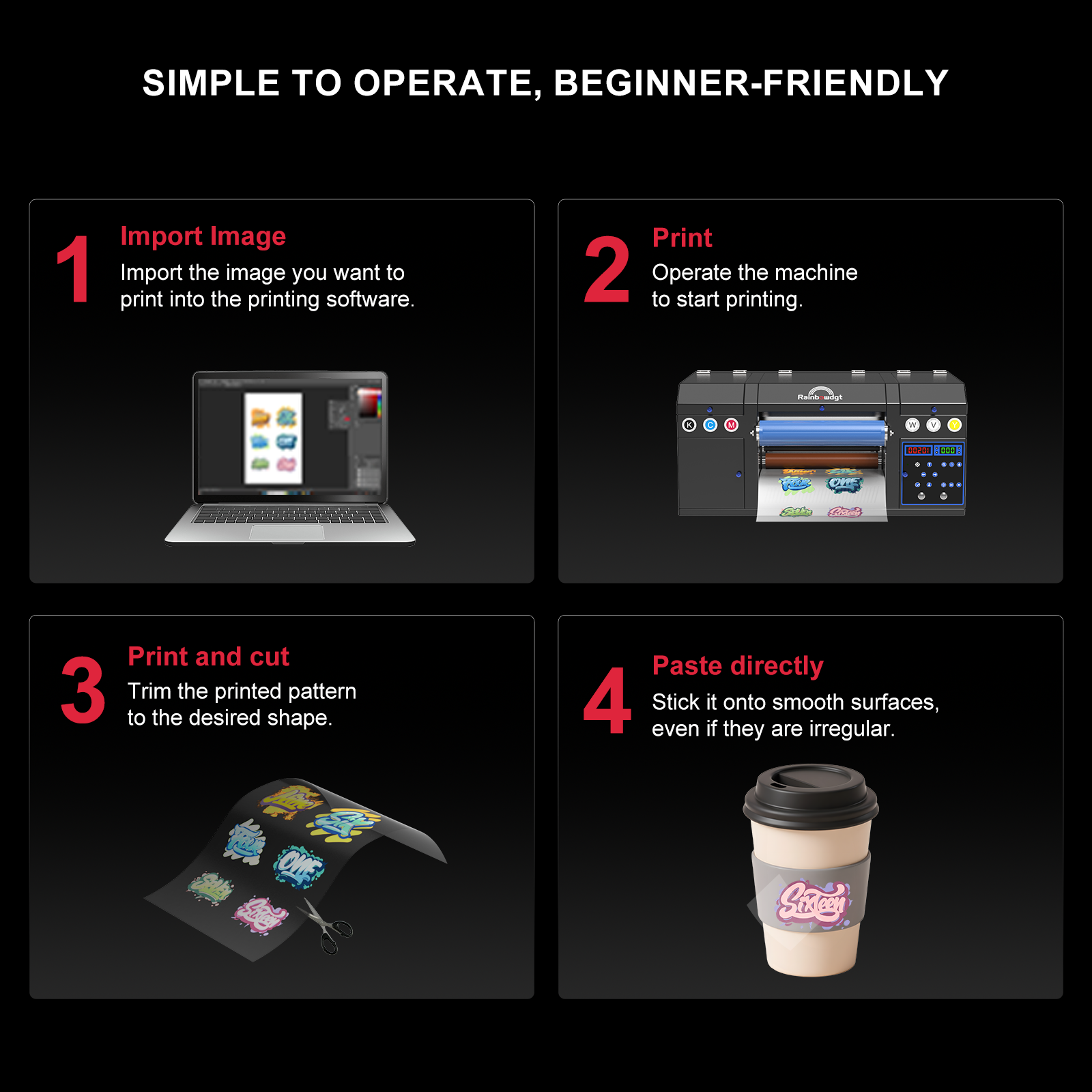 UVR-33 UV DTF Printer