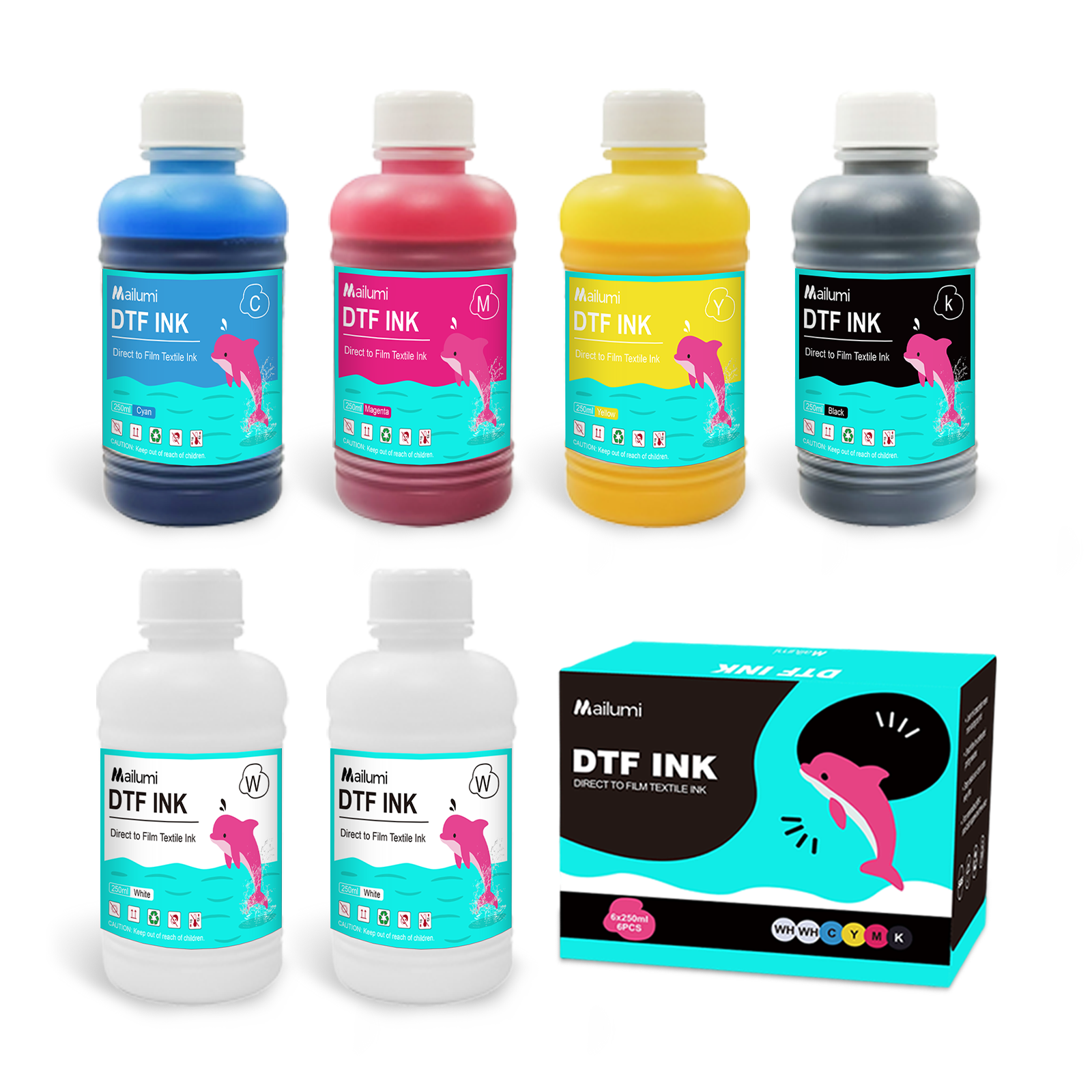 DTF Transfer Printing Ink Set
