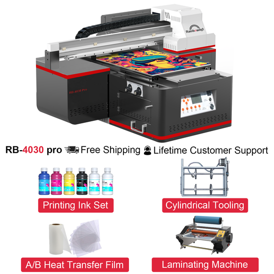 RB-4030 + AB Film + Laminating Machine + Cylindrical Tooling