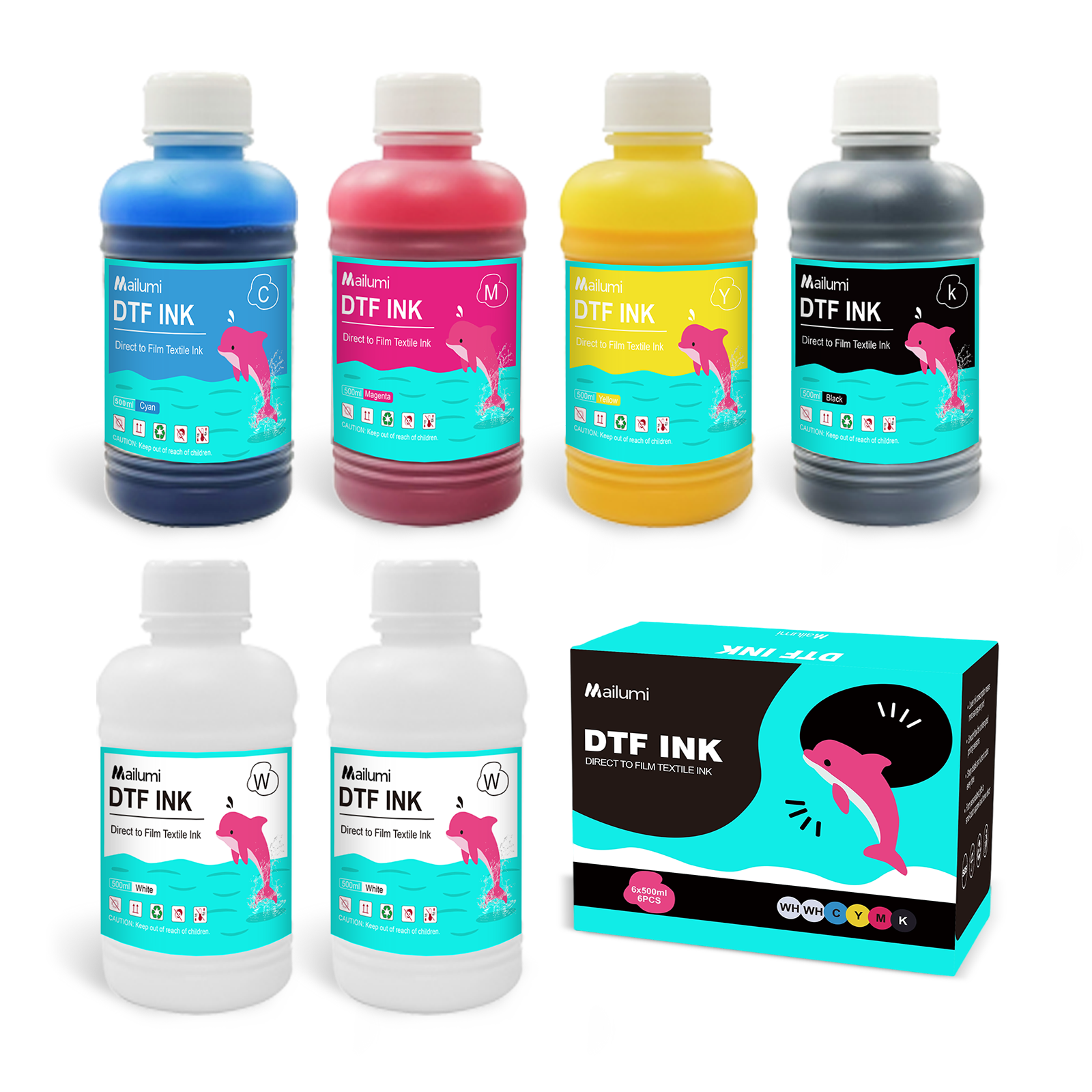 DTF Transfer Printing Ink Set