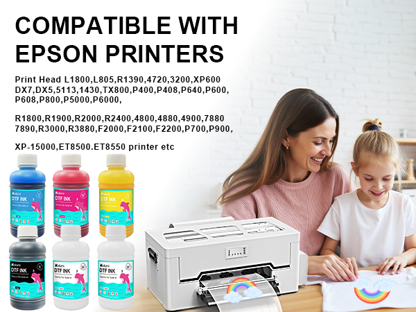 DTF Transfer Printing Ink Set