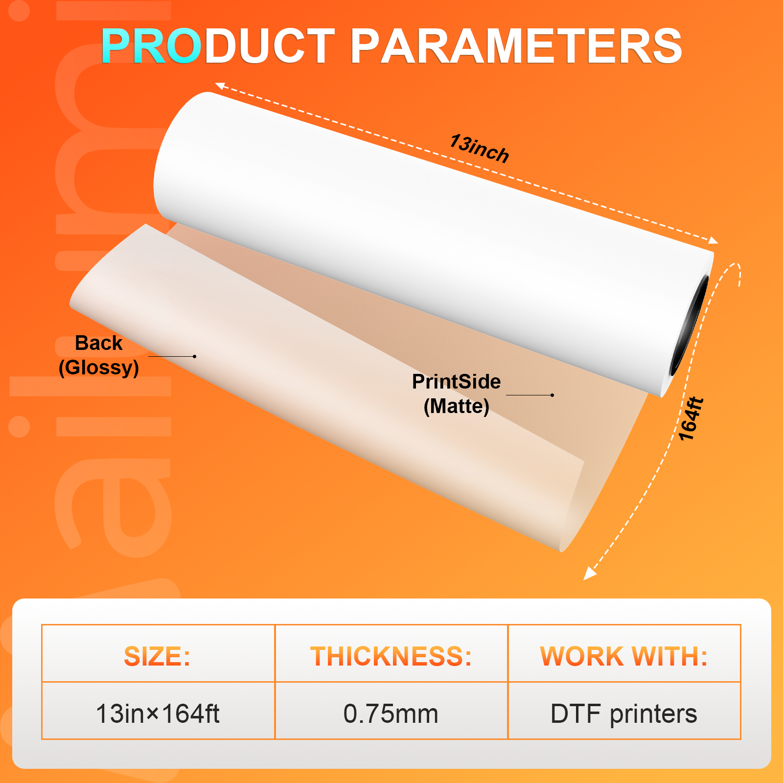 Mailumi DTF Transfer Film