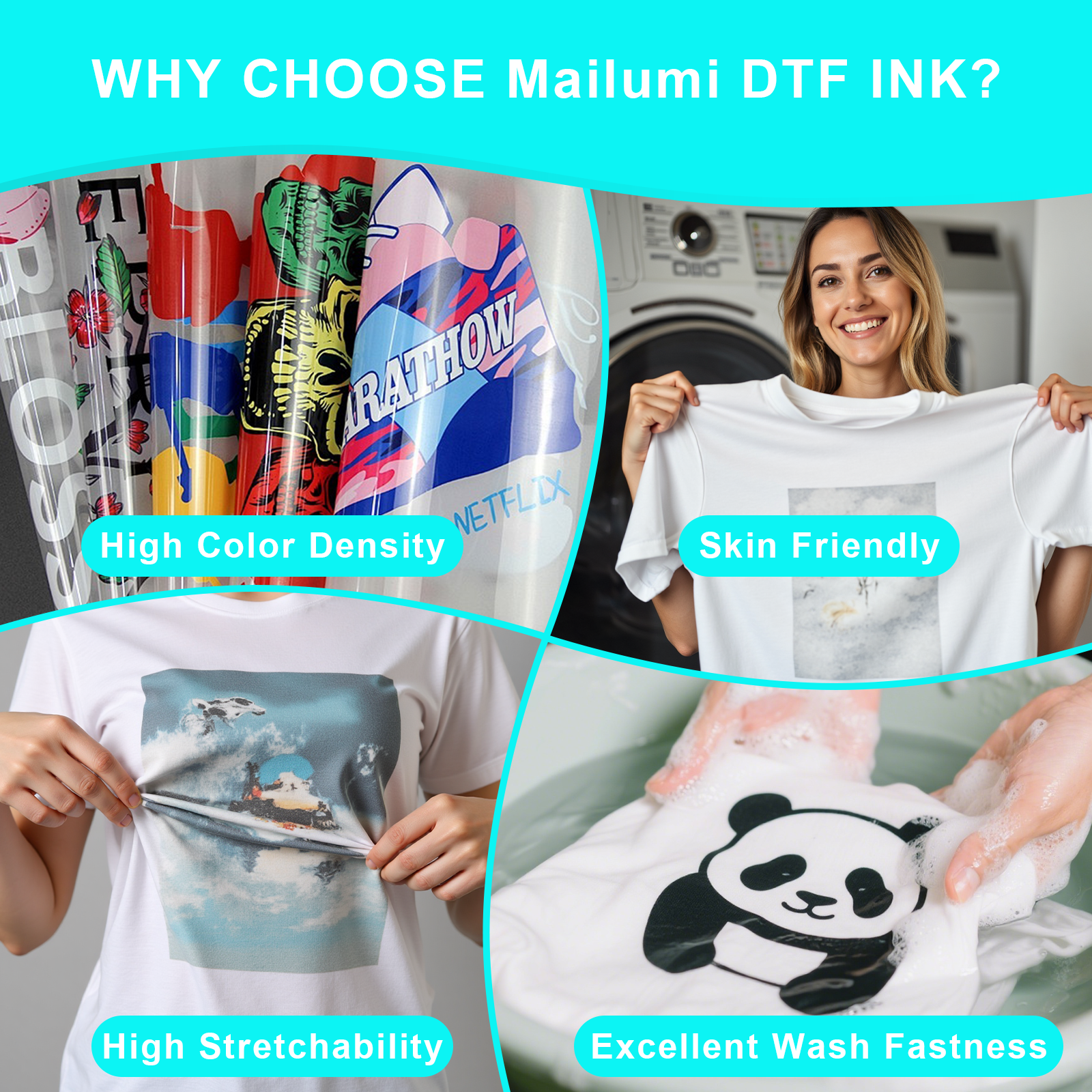 DTF Transfer Printing Ink Set