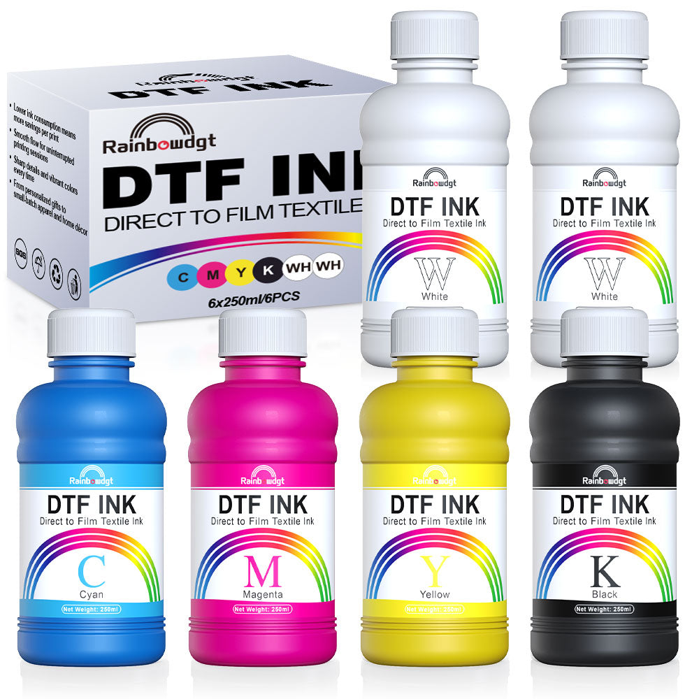 T Ink Rainbowdgt DTF Curing Ink Set | High-Quality Printing Supplies | Rainb