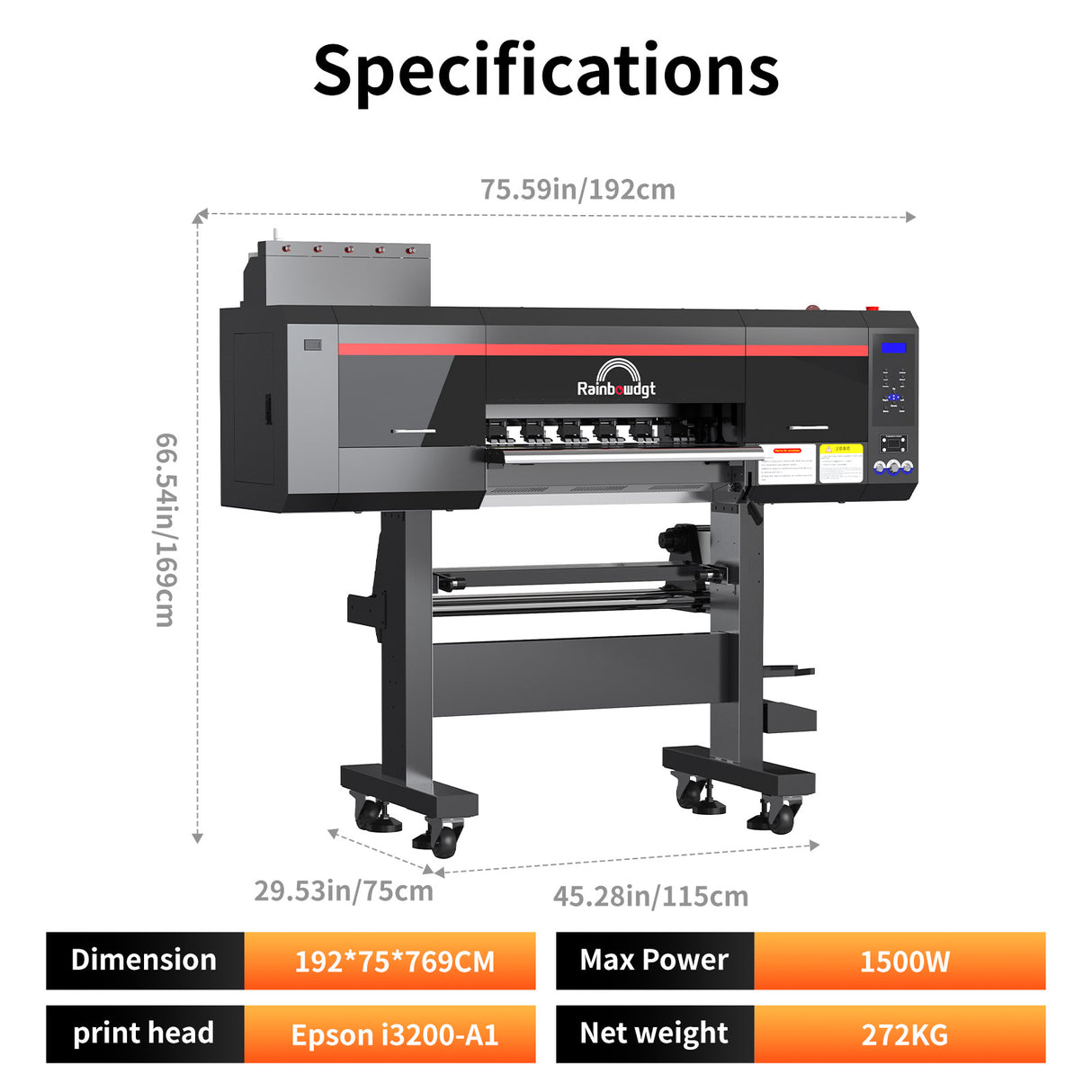 Nova 704 DTF Printer
