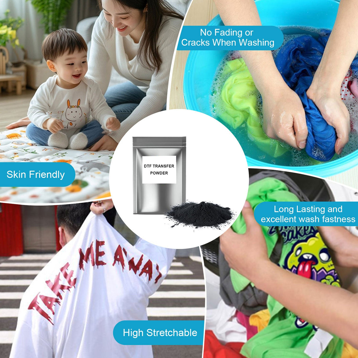 Rainbowdgt Direct to Transfer Film Powder