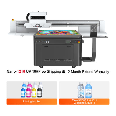 Nano 1216 UV Flatbed Printer