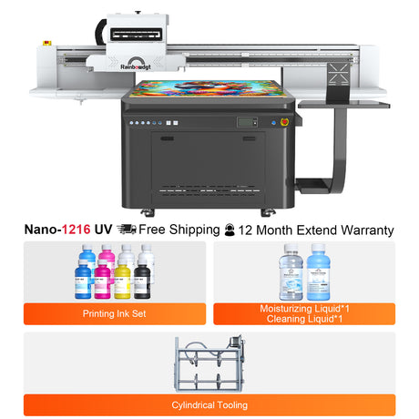 Nano 1216 UV Flatbed Printer