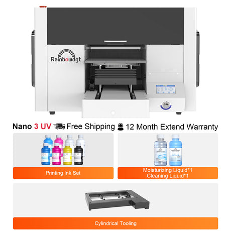 Nano 3 A3 Flatbed UV Printer