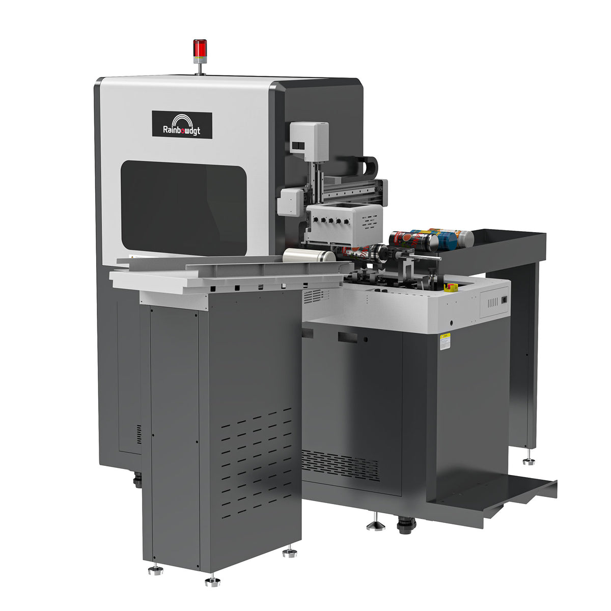UV Cylinder Printer for Sale - 360° UV Rotary Bottle Printer – Rainbowdgt