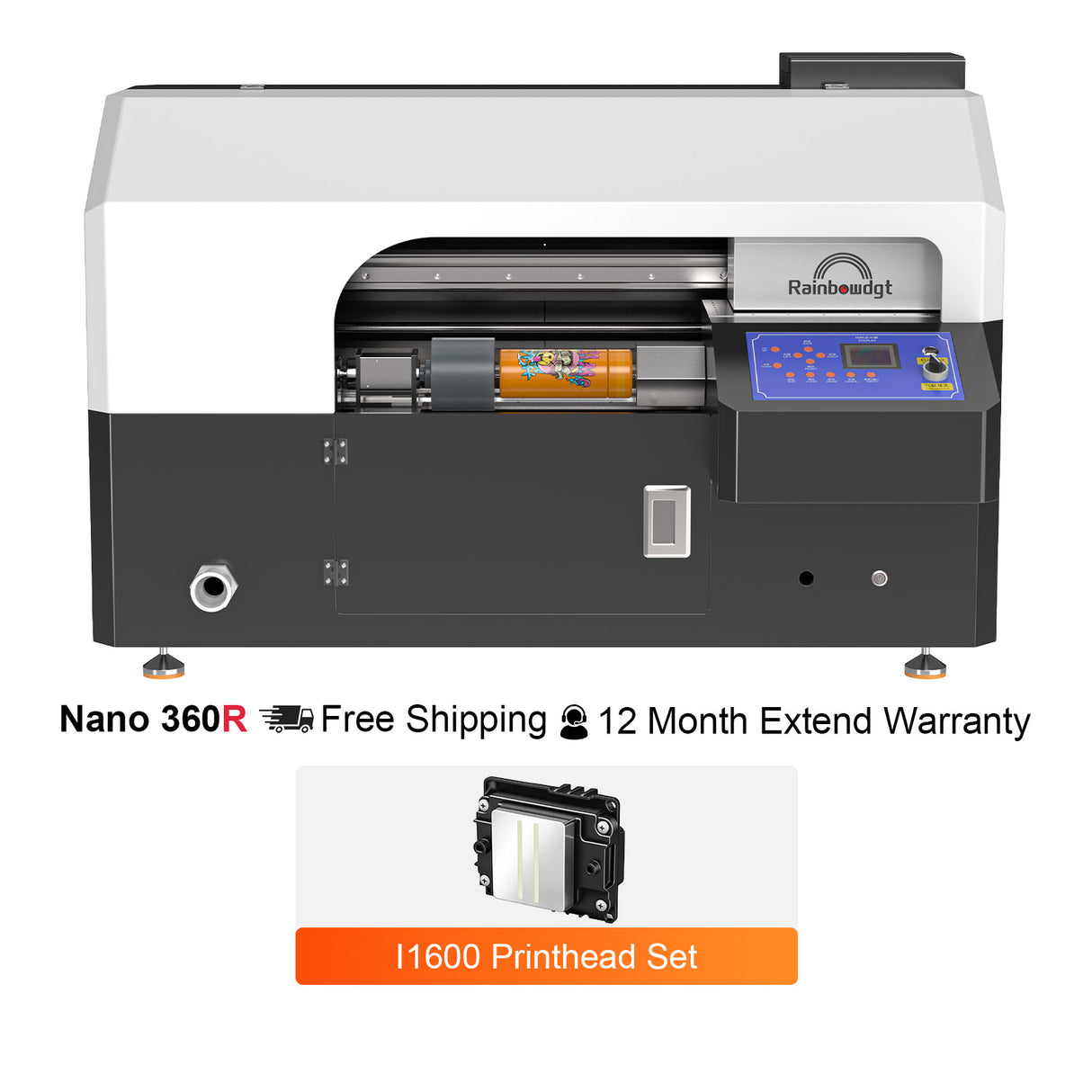 Imprimante cylindrique haute vitesse Nano 360R