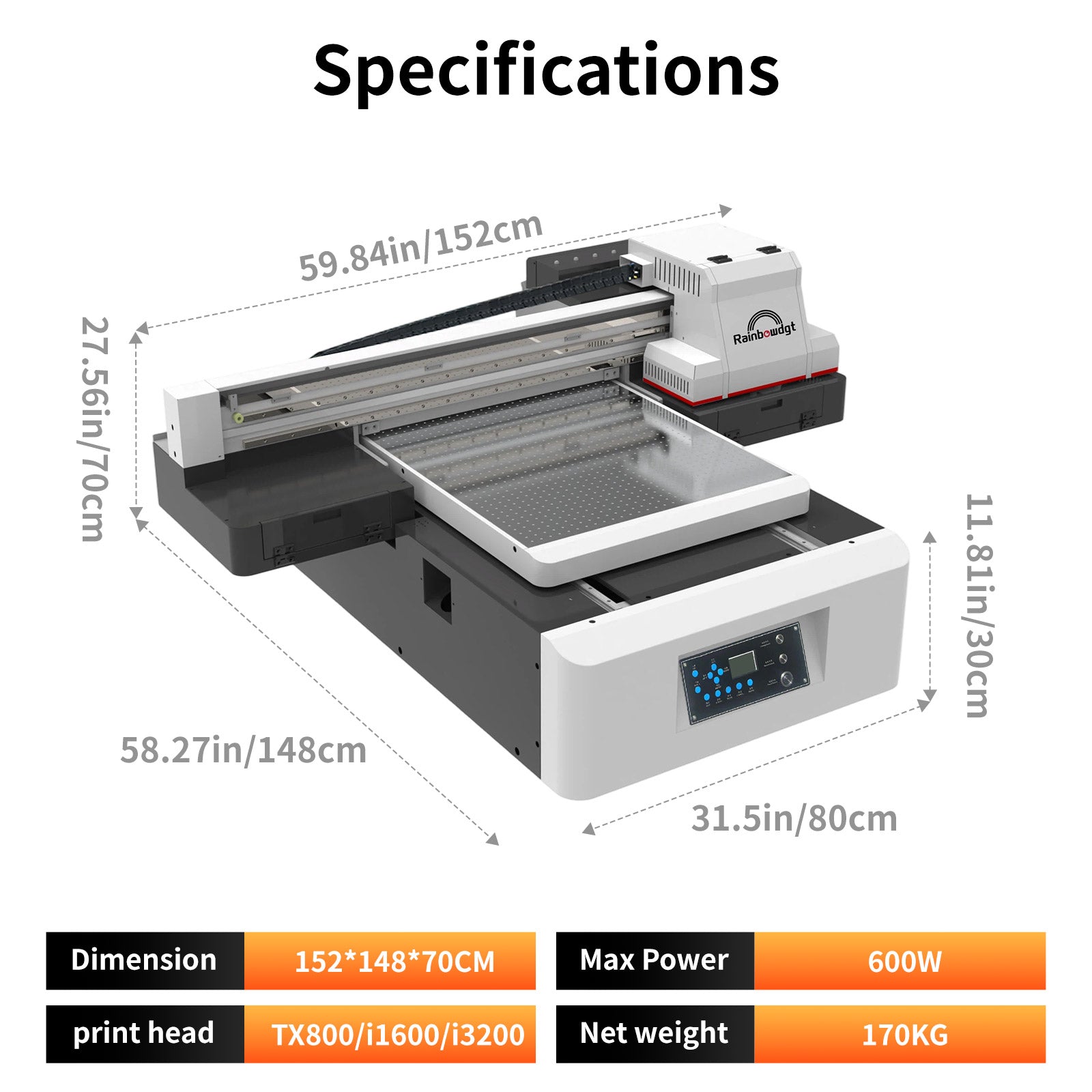 Nano 9 A1+ UV Printer – Rainbowdgt