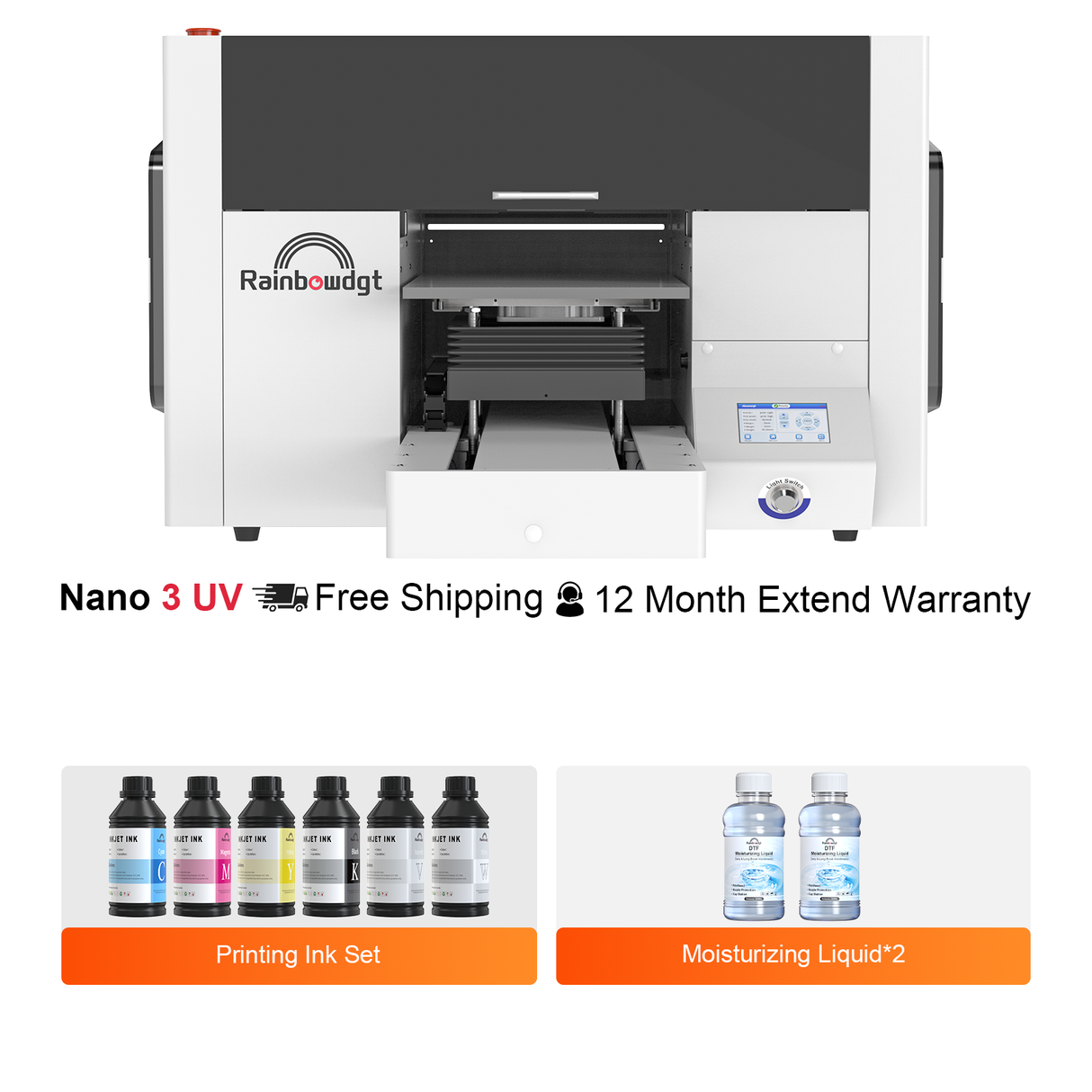 Impresora UV de cama plana Nano 3 A3