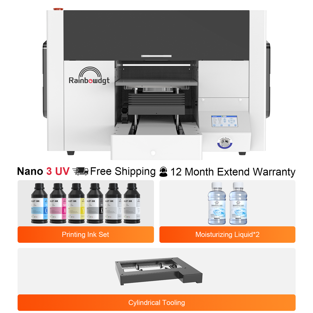 Impresora UV de cama plana Nano 3 A3
