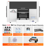 Impresora UV de cama plana Nano 3 A3