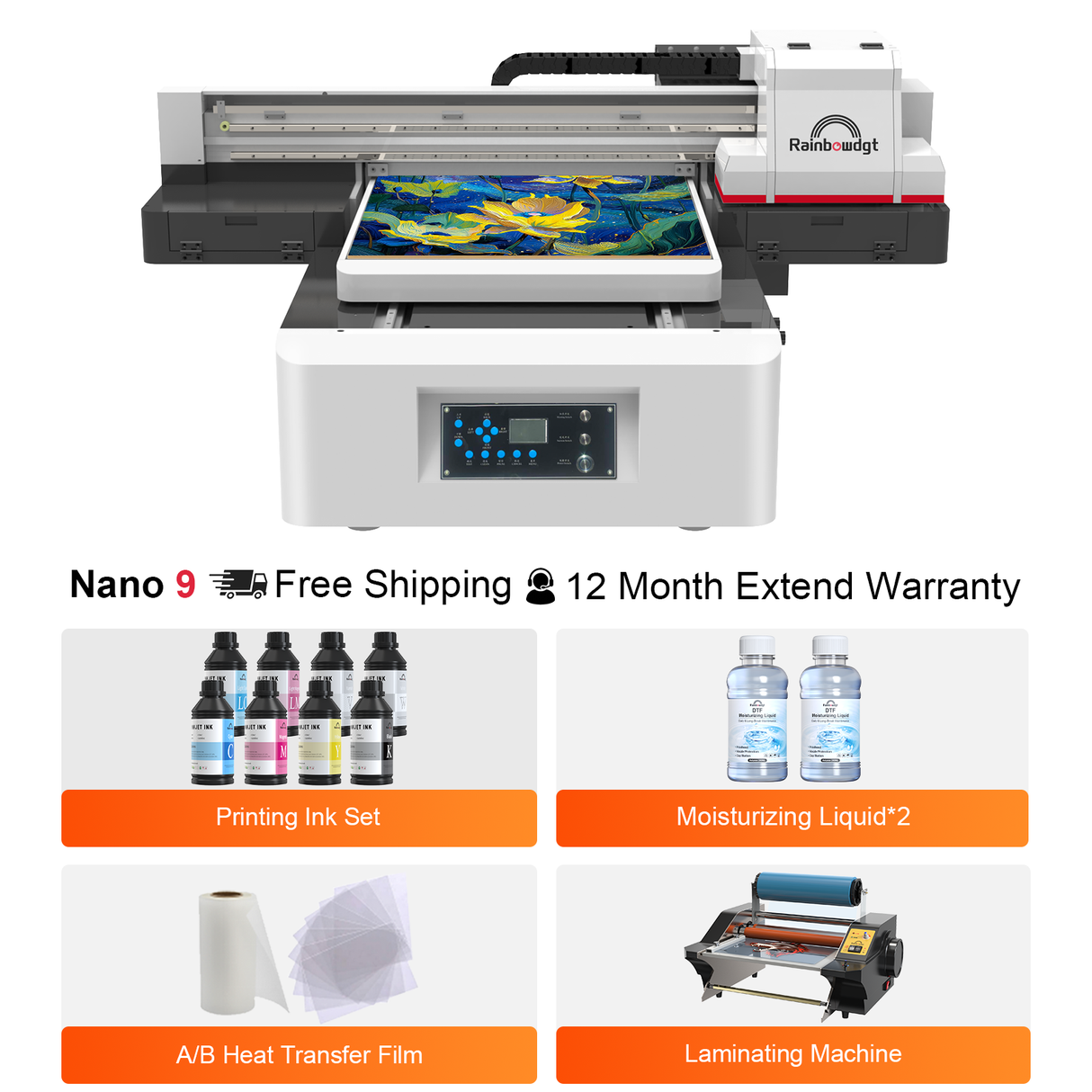 Nano 9 A1+ UV Printer – Rainbowdgt