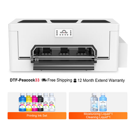 Peacock33 (Single XP600) A3 DTF Printer