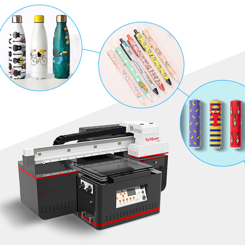 Rainbowdgt RB-4030 Pro compact UV printer desktop A3 for printing on phone cases, mugs, metal, wood