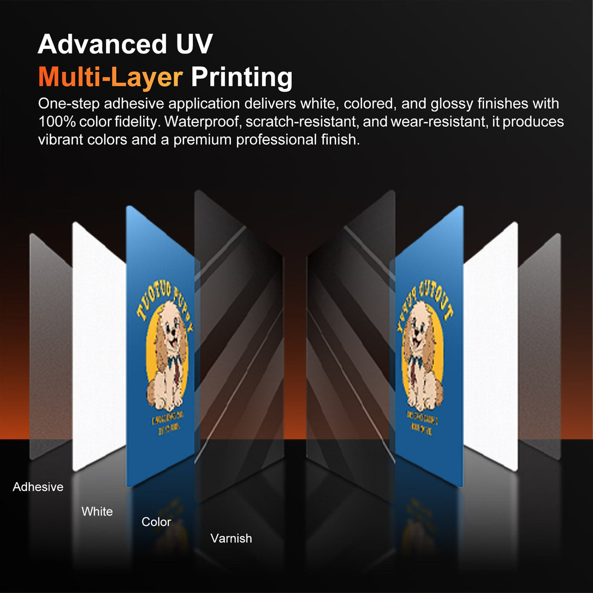 Buy UV DTF Printer Online - Hard Surface & Fabric Transfer – Rainbowdgt