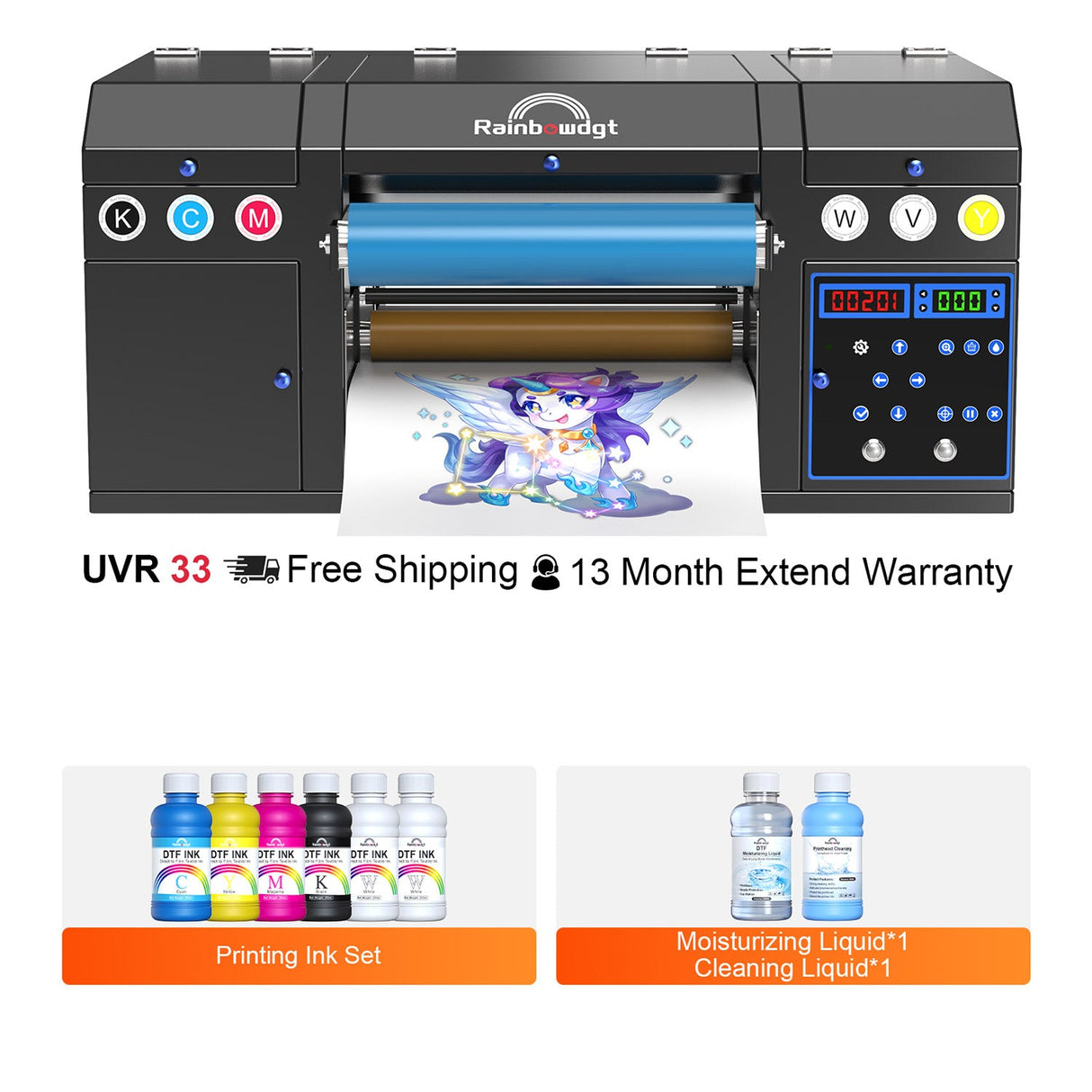 UVR-33 UV DTF Printer
