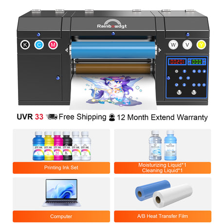 UVR-33 UV DTF Printer