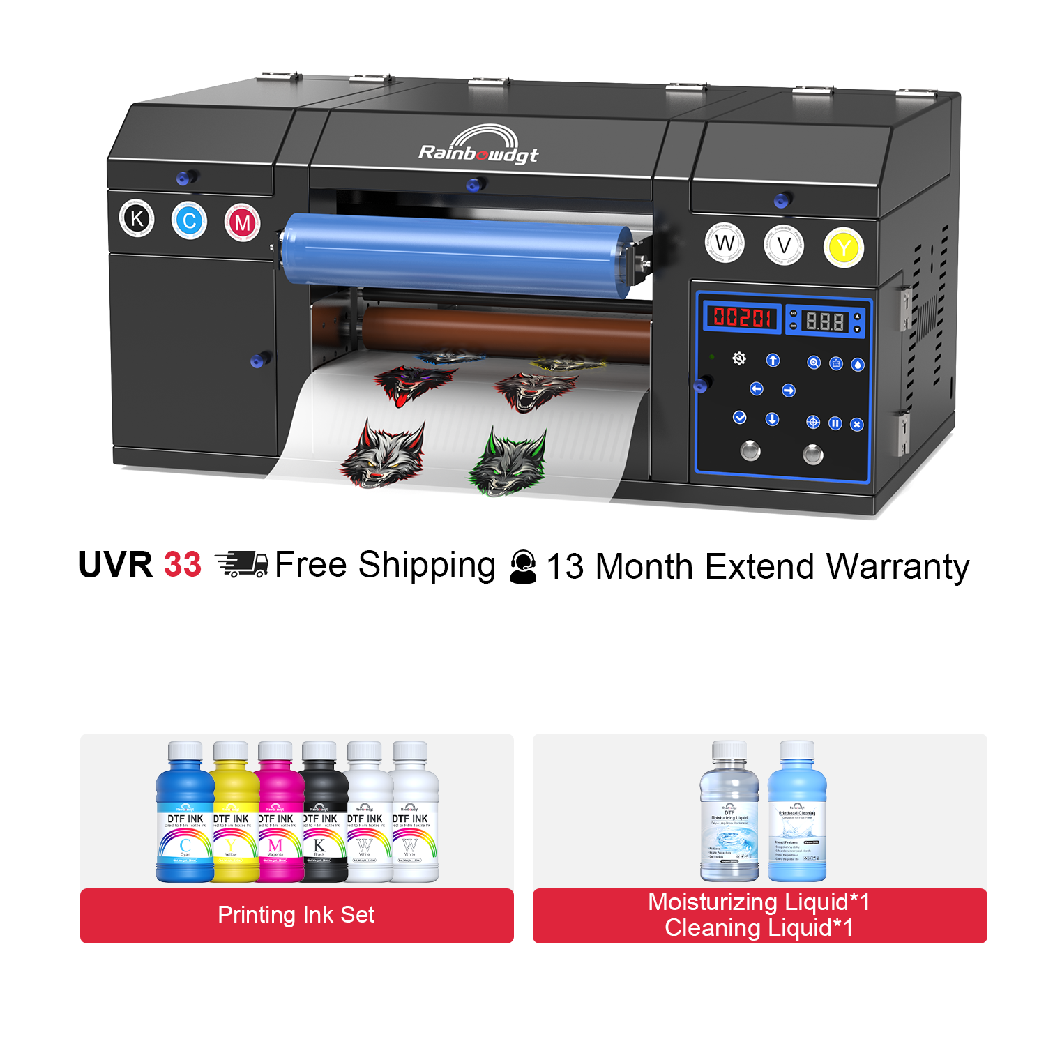 UVR-33 UV DTF Printer