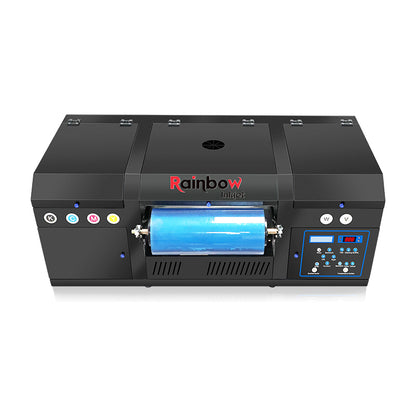 UVR-33 A3 UV DTF Printer | a compact UV DTF printer with dual Epson XP600 heads, auto lamination, and metallic/holographic support