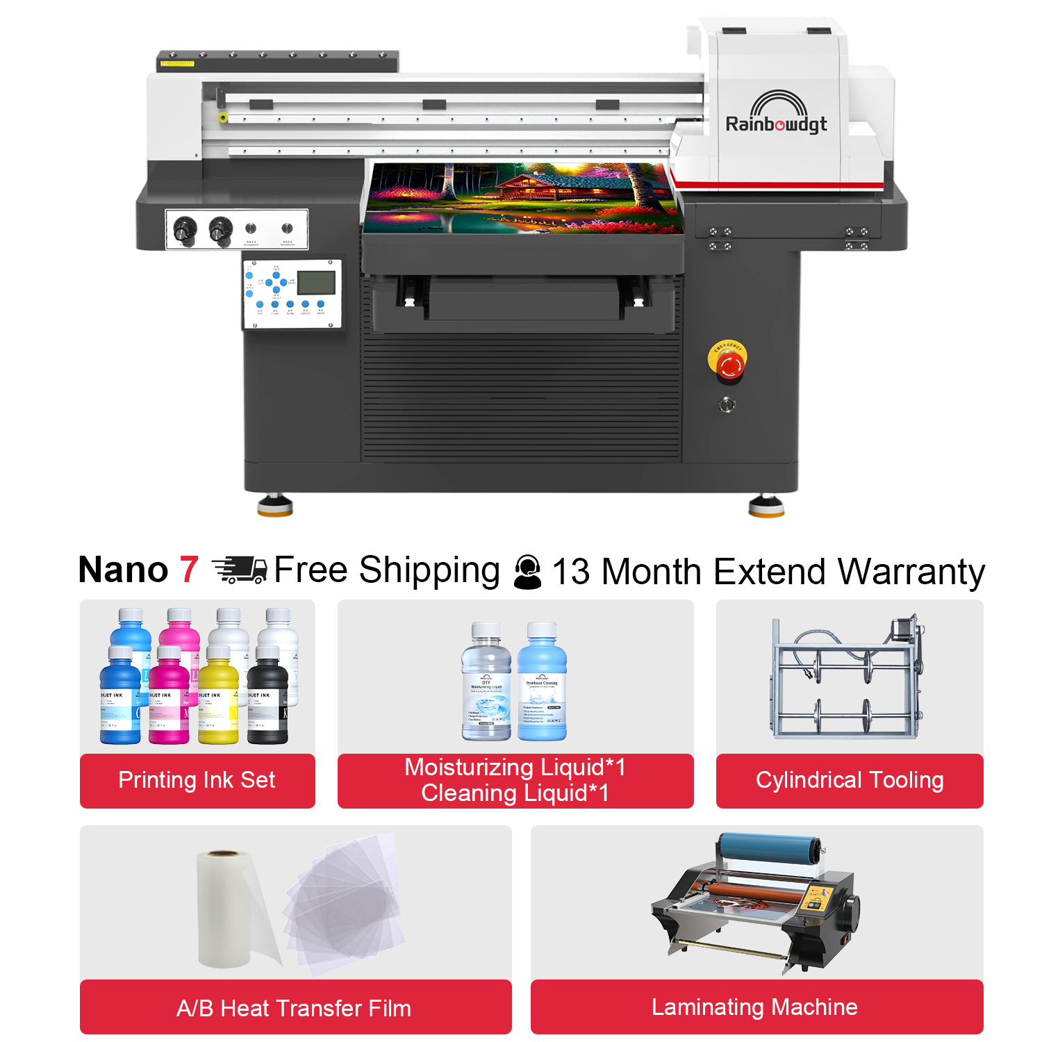 Nano 7 PRO A2+ UV Printer