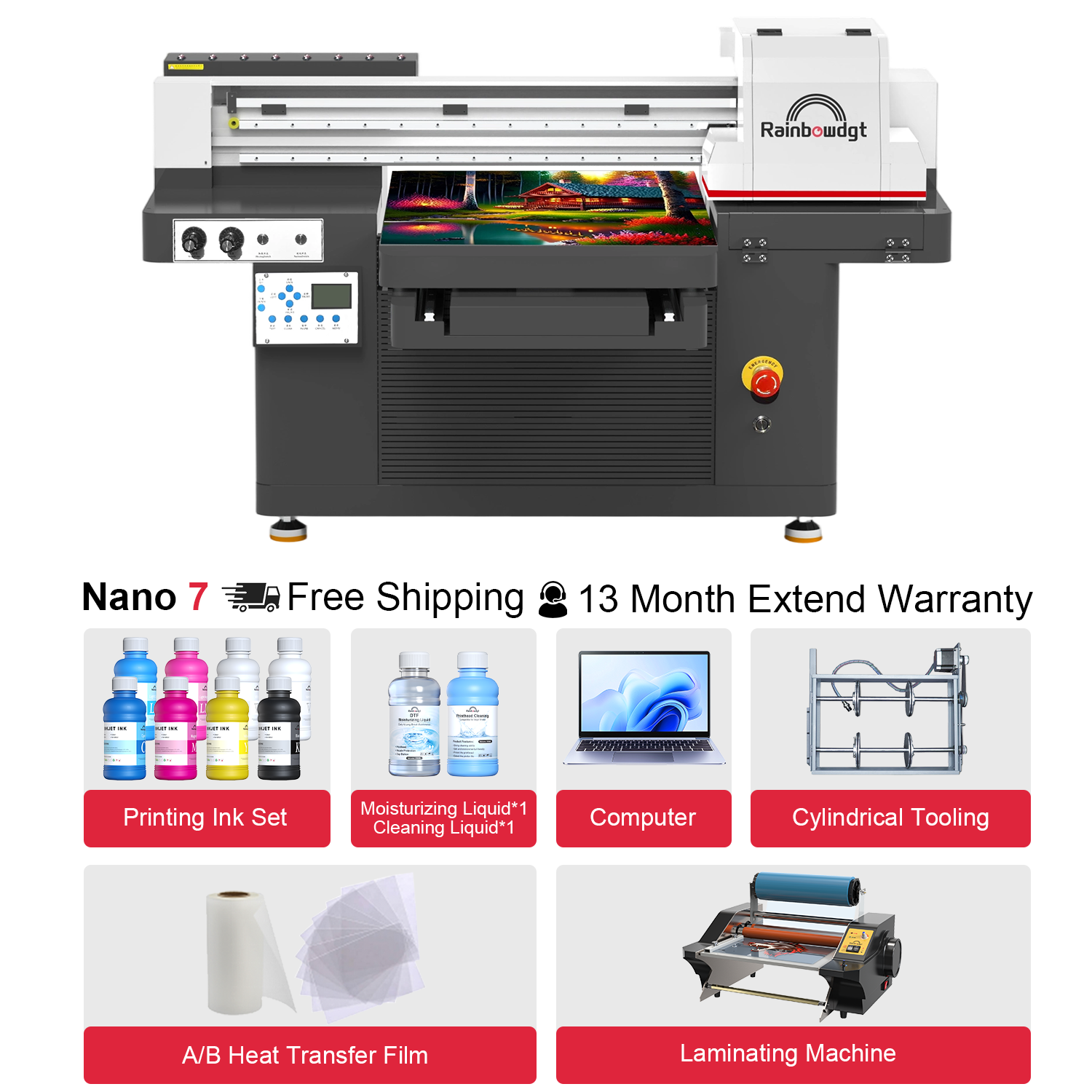 Nano 7 PRO A2+ UV Printer