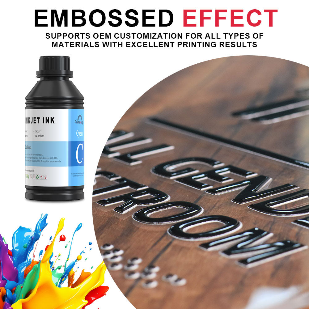 Avient Ui Ink UV Ink 500ml*8 cmyklclmwv | High-Quality Printing Supplies | Rainbowdg ...