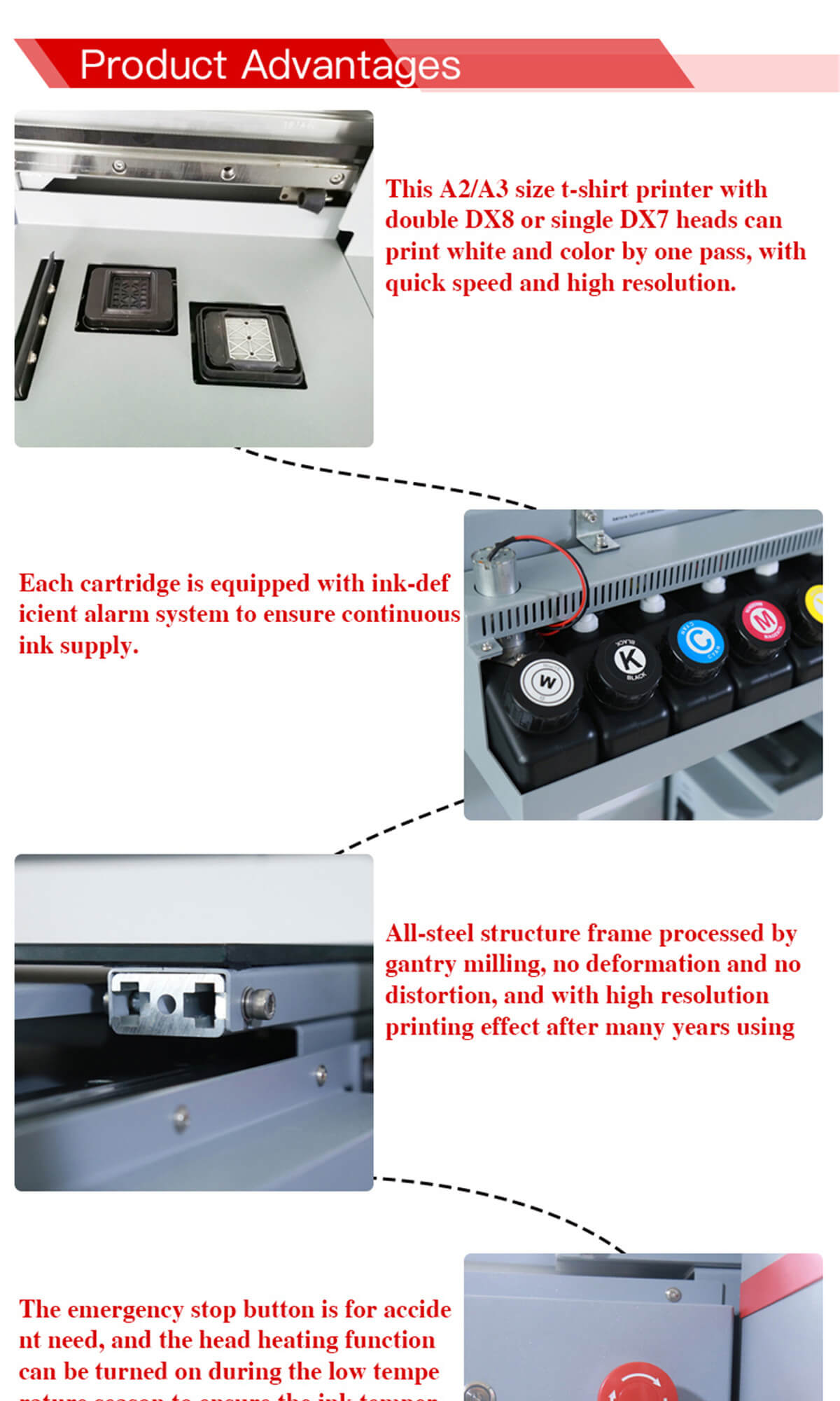 RB-4030T A3 T-shirt Printer Machine 14